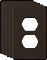 Vista 21 de ENERLITES - Placa de pared doble sin tornillos, cubierta de tomacorriente segura para niños, tamaño estándar, 1 cuadrilla, 4.68 x 2.93 pulgadas