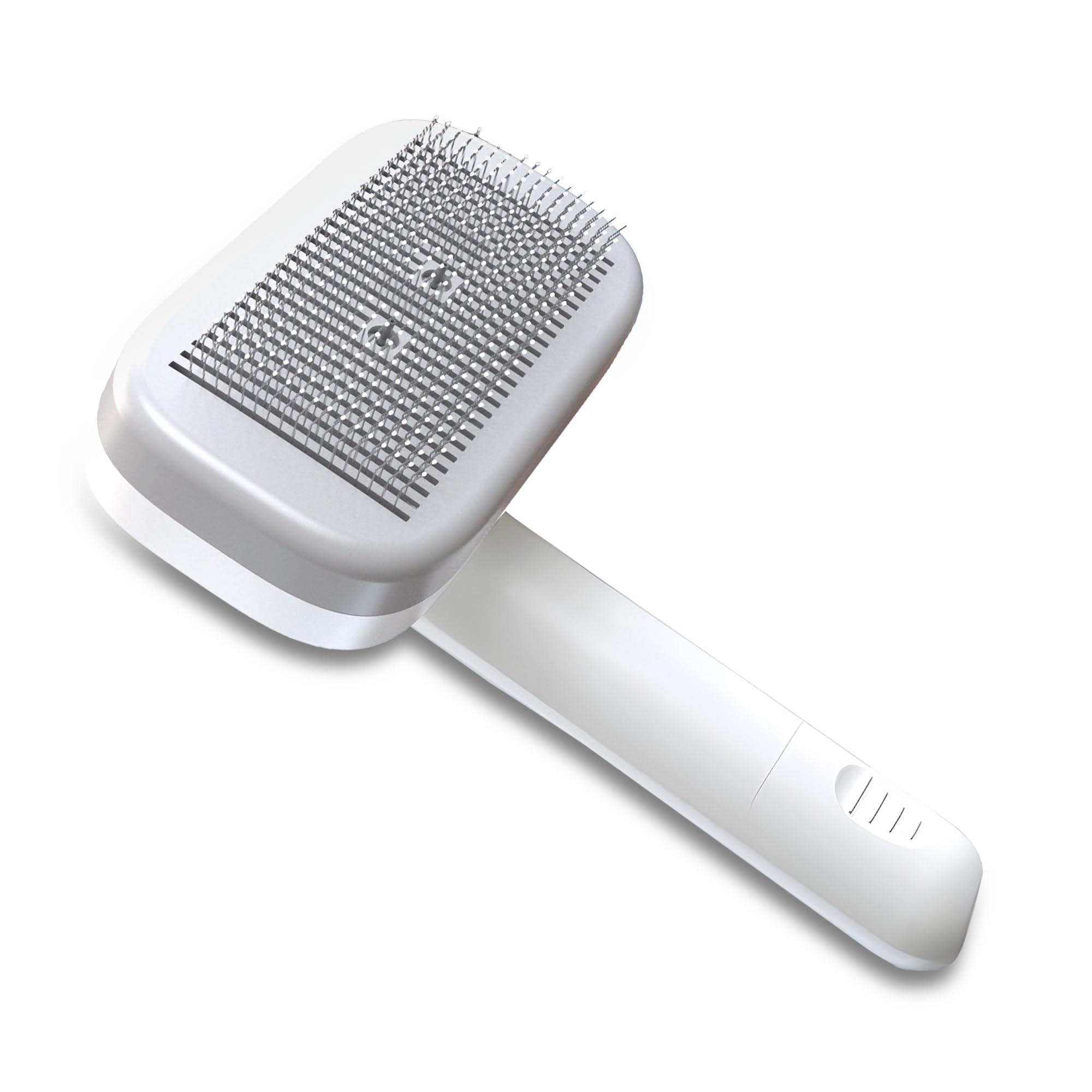 PiddiPet IonBrush - Ionen Tierhaarbürste elektrisch - Fellbürste gegen Verfilzungen & Unterwolle für Hunde & Katzen - reduziert statische Aufladung & lose Haare - sanft, selbstreinigend, hautschonend