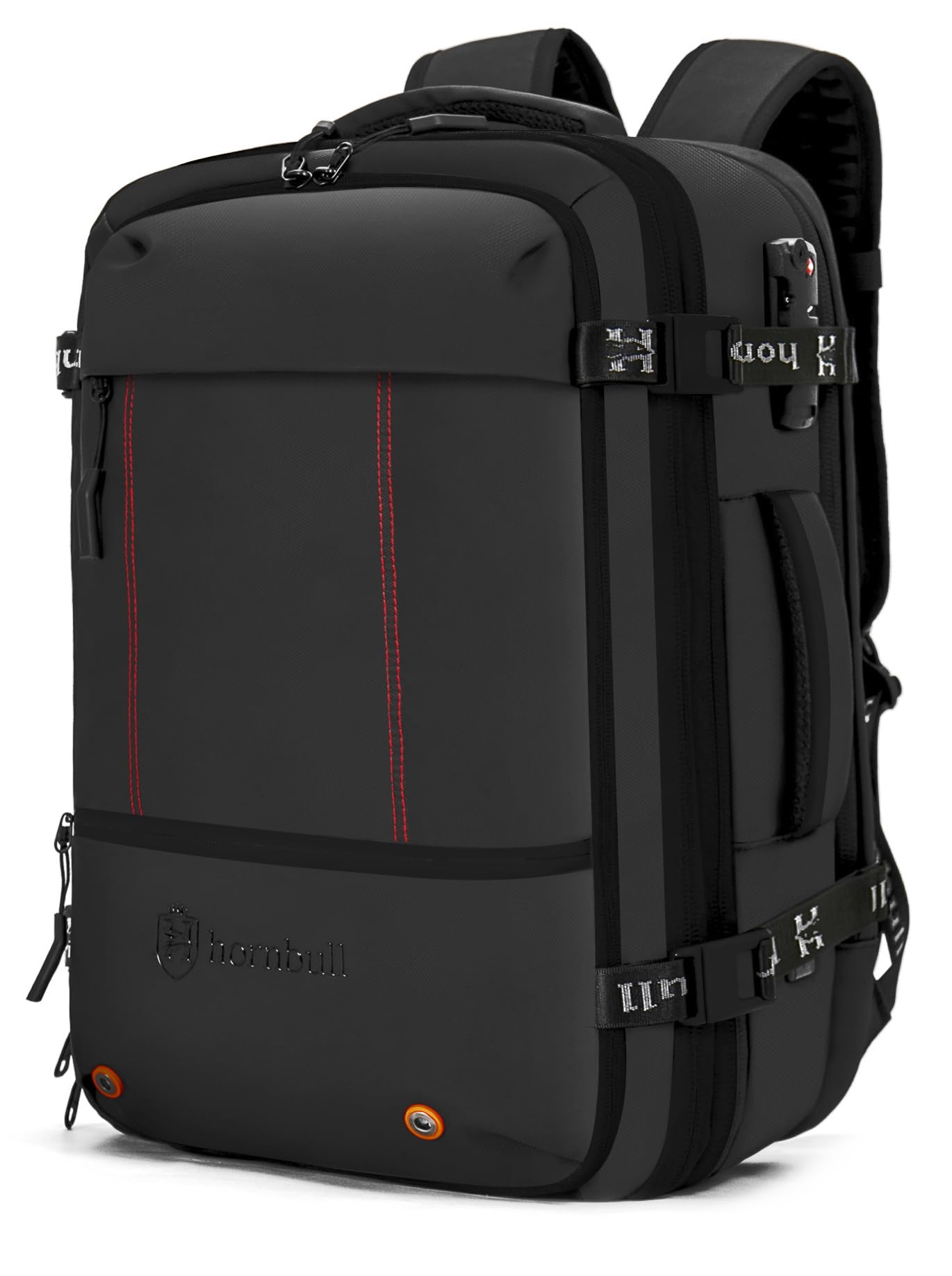 hornbull Tuscany Travel Backpack for Men 40L & Upto 17.3-inch Laptop Backpack Shockproof with USB & Type-C Port TSA Lock, Multi-Layer 1680D Polyester, Expandable Backpack for Weekend Office & Travel-picture-31