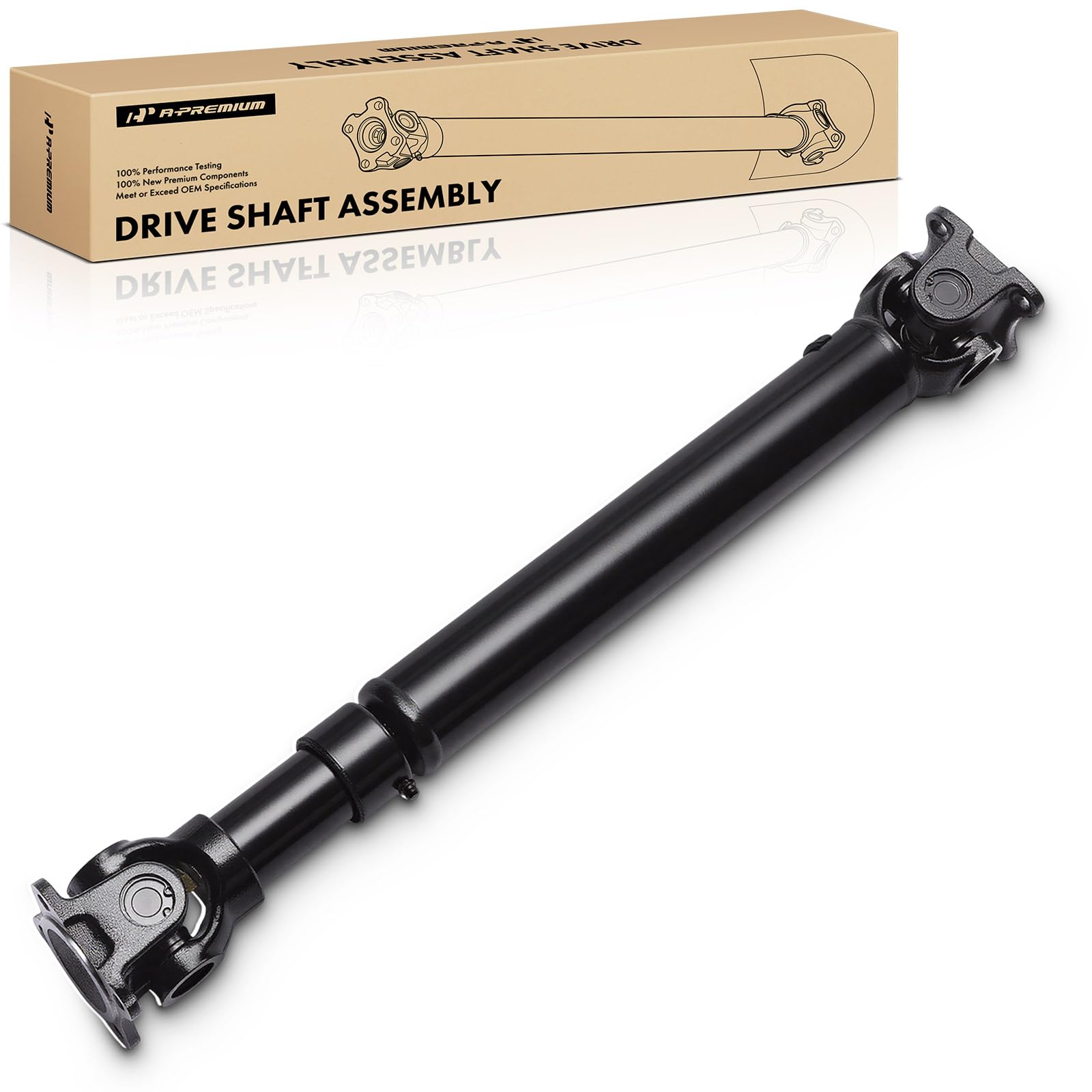 A-Premium Front Drive Shaft Driveshaft Assembly Compatible with Mercedes-Benz E350 2006-2008, W211 E280 2007, E320 2004-2005, | 4Matic Submodel, AWD |, Replace# 2204107106, MB2204107106, Prop Shaft