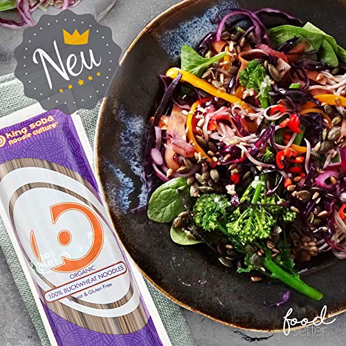 King Soba 12 fideos de trigo sarraceno orgánico sin gluten 250 g
