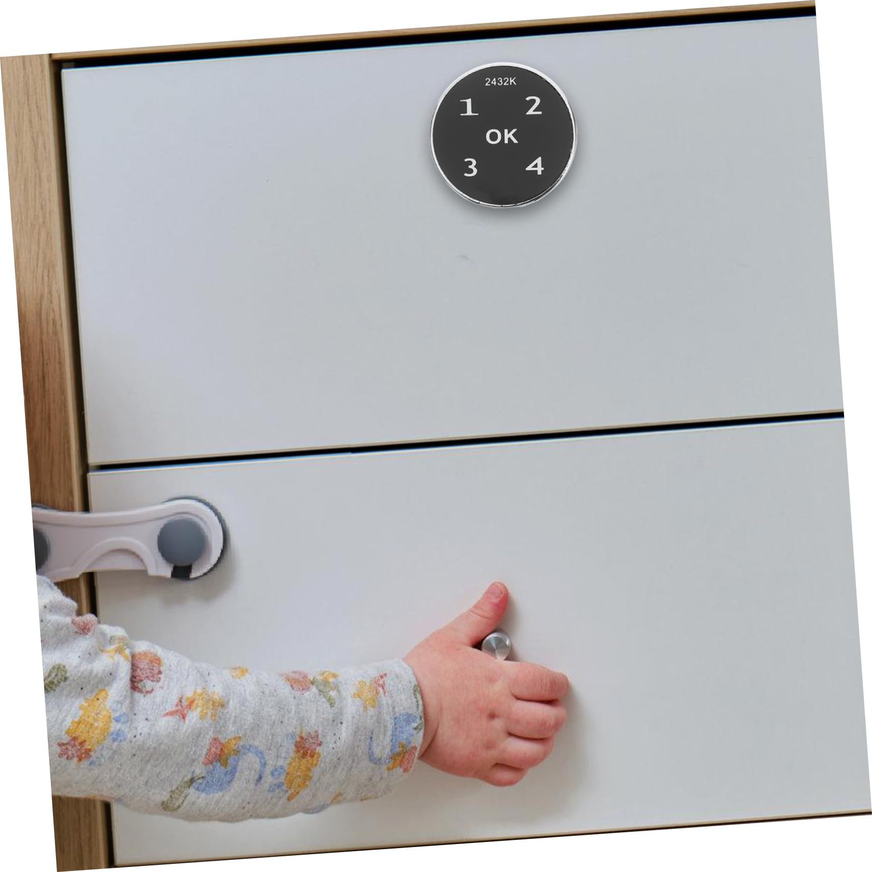 2 Pezzi Serratura Digitale con Codice e Flessibile per Armadietti Sicurezza Avanzata e Resistente Alla Corrosione Design Elegante per Ufficio e Casa