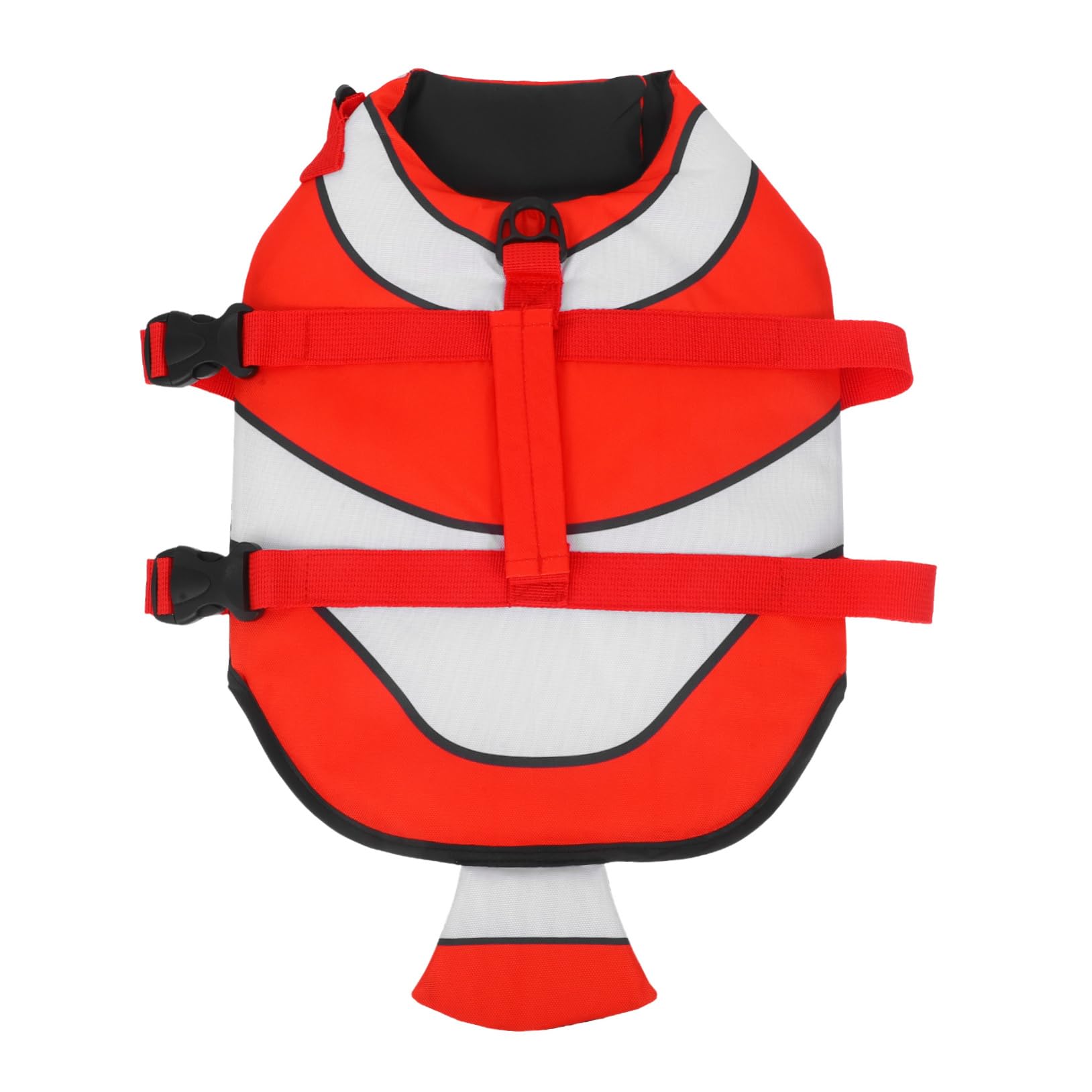 BESPORTBLE Buoyancy Jacket Pet Comfortable Texture Breathable Sweat-Absorbent Unique Clownfish Shape