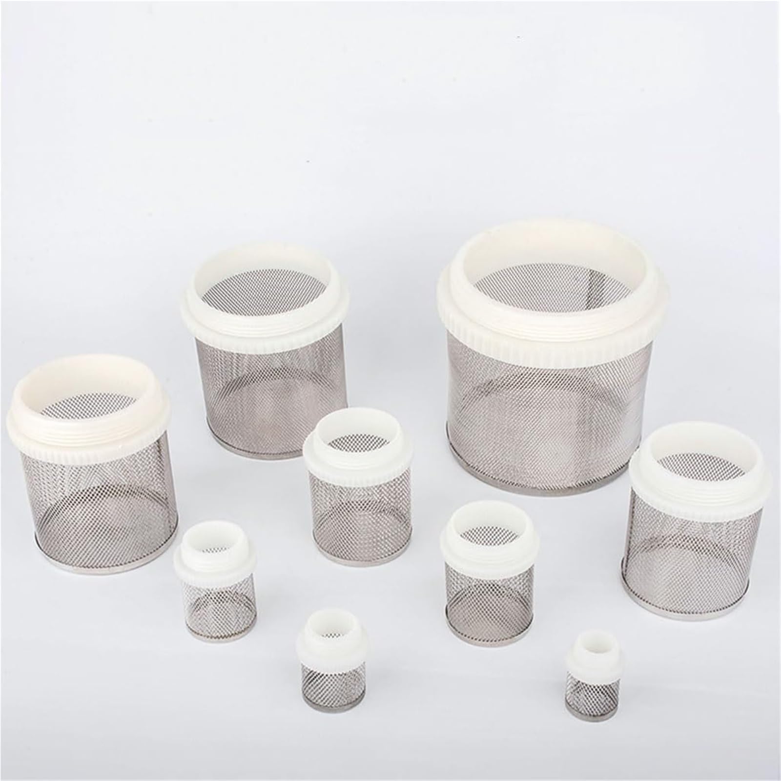 filtro para bomba de agua, Filtro De Bomba Agua Acero Inoxidable, Colador Succión Tubería 1/2", 3/4", 1" for Acuario