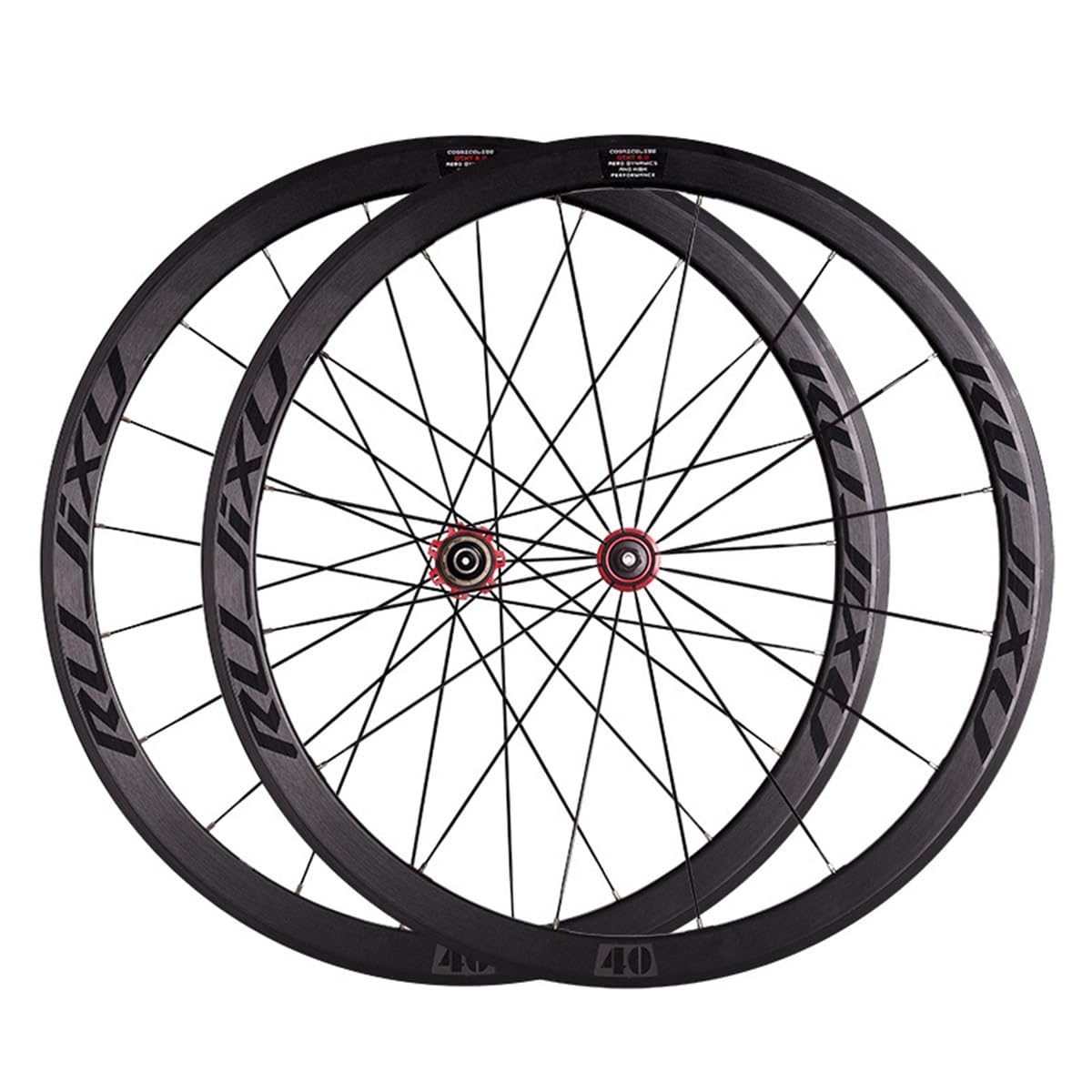 700C Set Di Ruote Con Freni A Disco Per Bici Da Strada Perno Passante Center Lock Anteriore 12 * 100mm Posteriore 12 * 142mm Cerchio In Lega Di Alluminio For Cassetta 8-11 Velocità