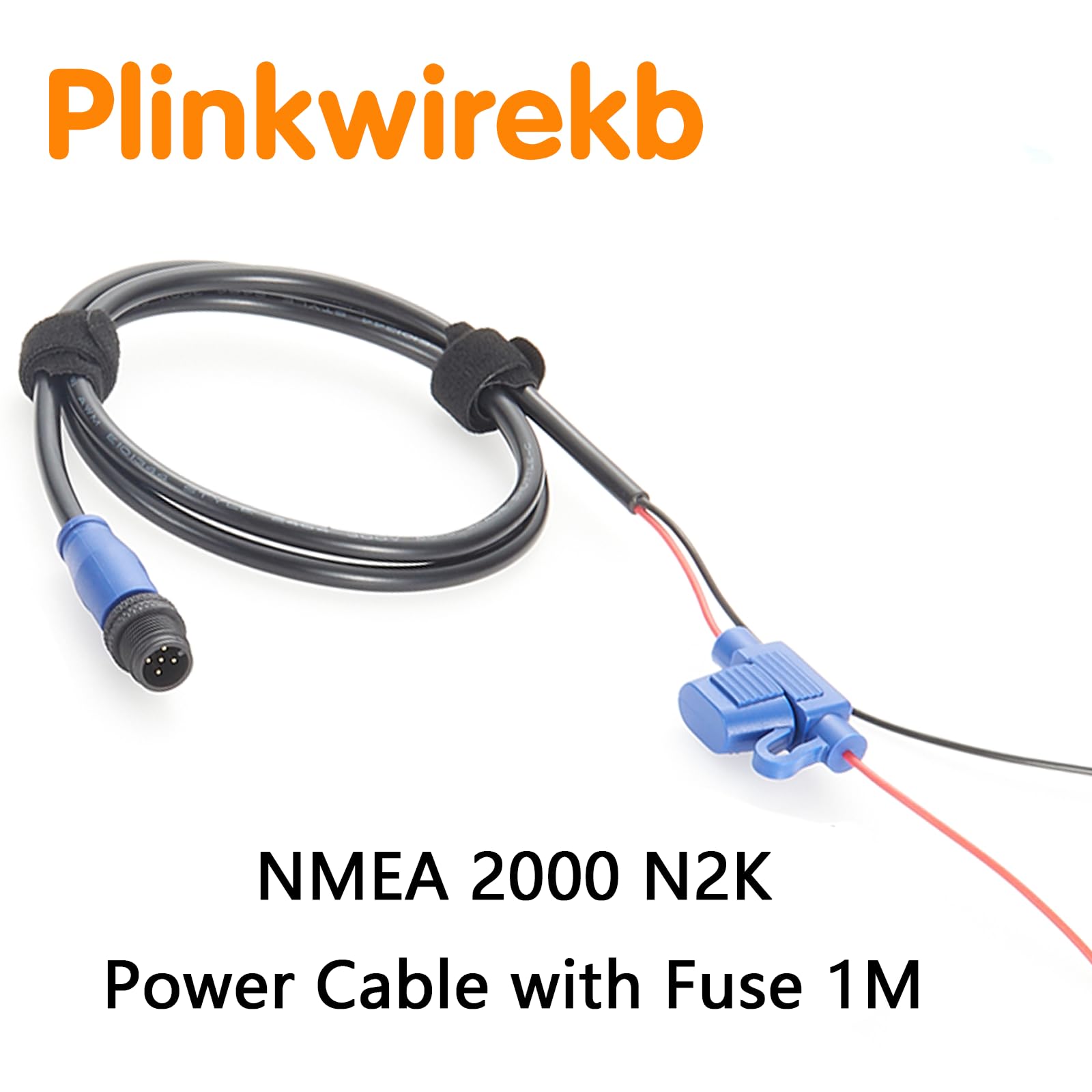 NMEA 2000 Starter-Kit N2K Marine Kit inklusive 5-Wege-T-Verteiler, 2m langem Drop-Kabel,T-Verteiler,Terminator (Stecker/Buchse),1m langem Stromkabel mit Sicherung für Lowrance Simrad Navico Garmin