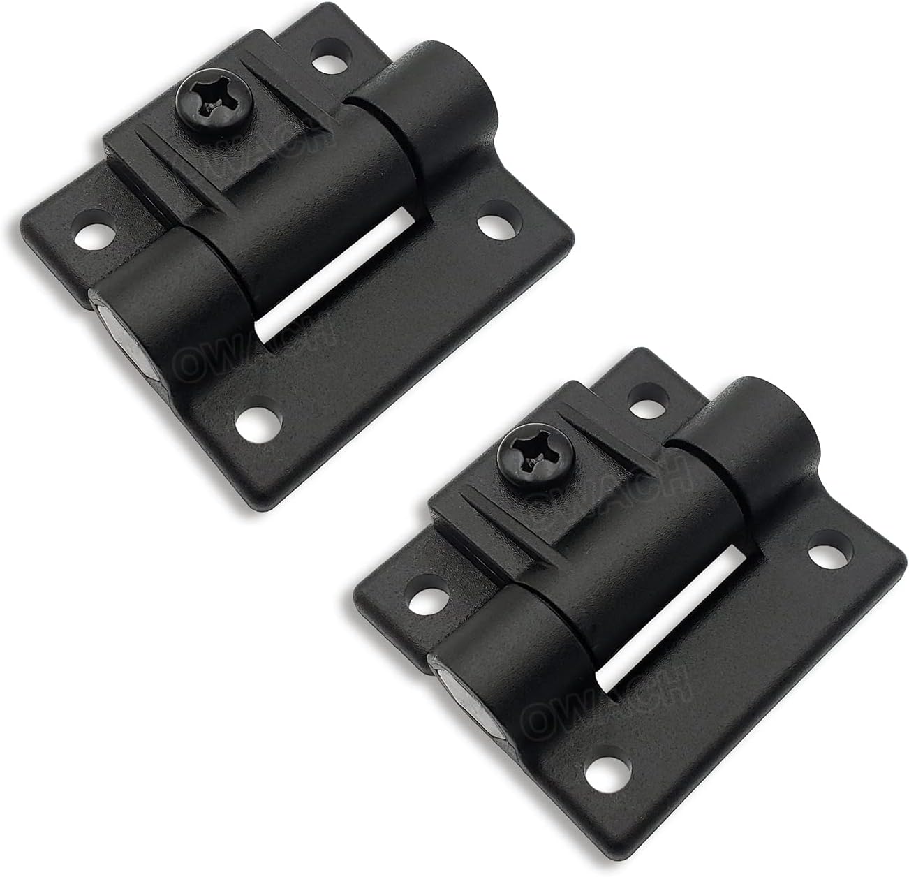 4 Pack Adjustable Torque Hinge Position Control OWACH B-672-2 for Electronics Box, Pochade Box, Industrial Equipment