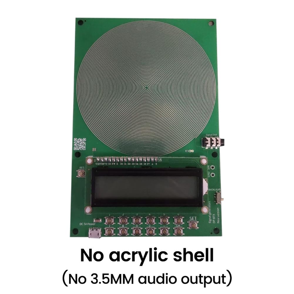 Générateur de Résonance D'Ondes 7,83 Hz Résonateur Audio à Impulsions Ultra-Basse Fréquence Type-C 0,01 Hz-100000 Hz B Réglable