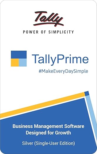 Tally Solutions TallyPrime GST Ready (Single User – Perpetual).
