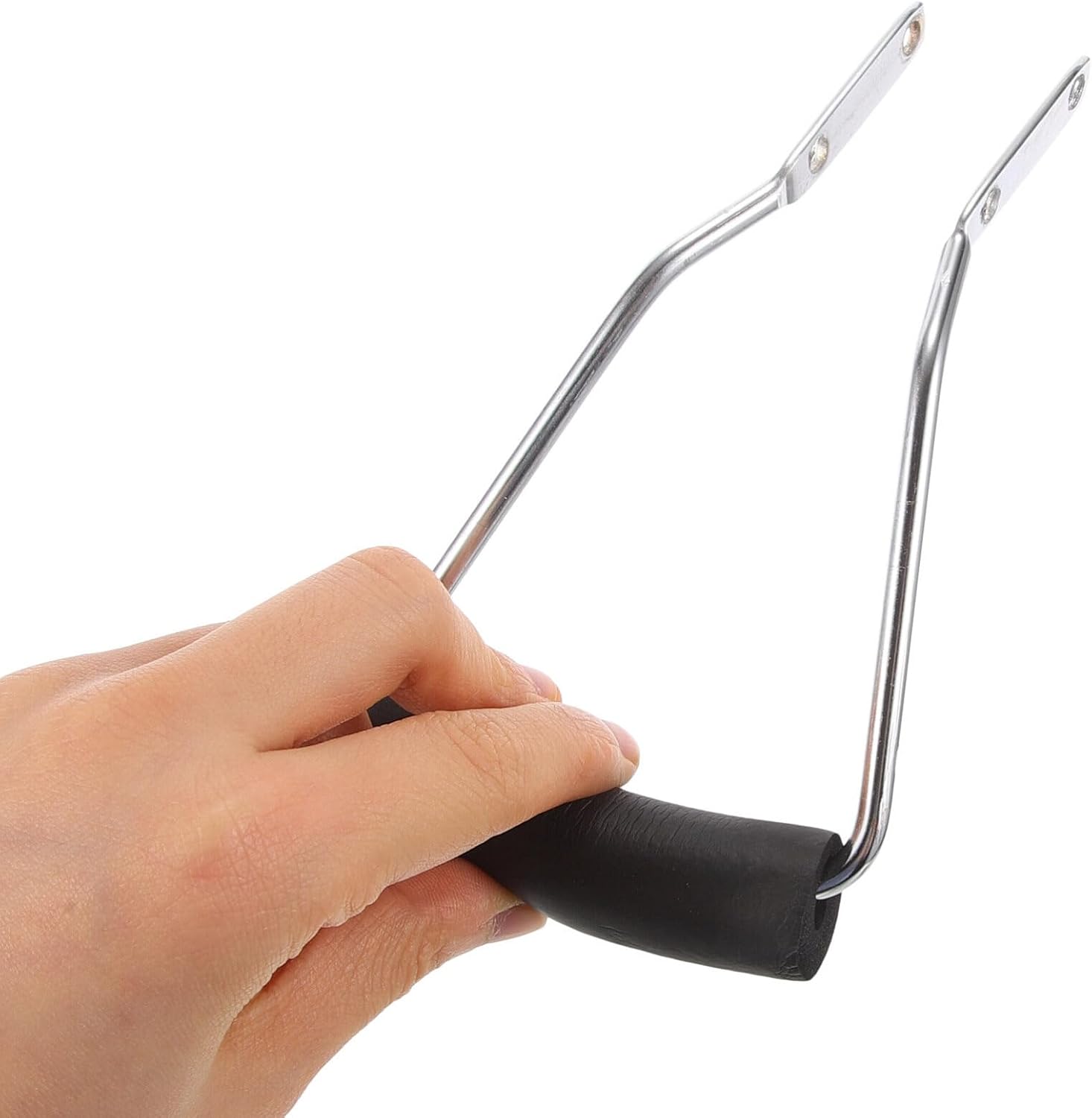 2pcs Roller Type Mop Handle Replacement Sponge and Material for Household and Commercial Cleaning Easy Connection Clip Mop Accessory