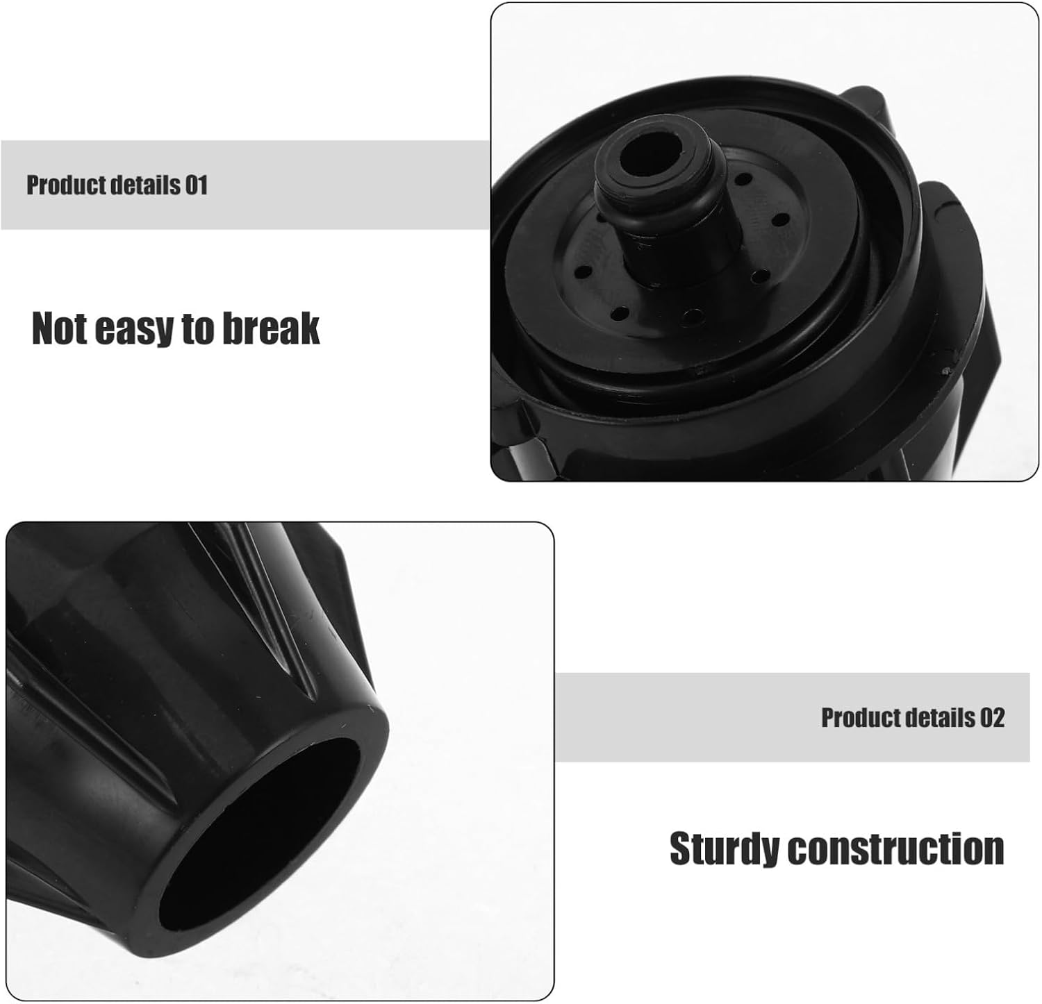 Black Soda Machine Valve Nozzle Replacement for Commercial Restaurants
