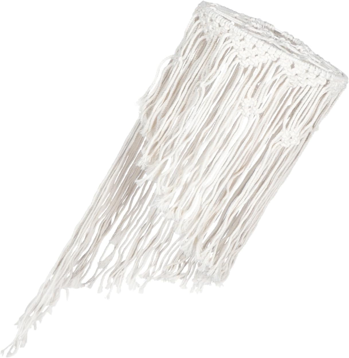 ABOOFAN Hand-woven Lampshade for Ceiling Light Creative Boho Chandelier Cover Stylish Light Shade for Bedroom Living Room and Hotel Decor Eye-friendly Glow