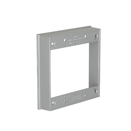 Hubbell-Bell 5407-0 Weatherproof Box Extension, 4-21/32-Inch X 4-21/32-Inch