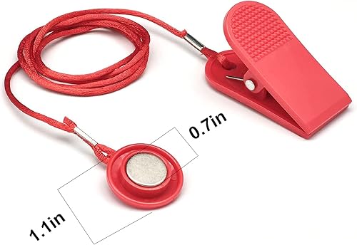 Miniatura 2 de Interruptor de seguridad magnético, cinta de correr universal, bloqueo magnético, parada de emergencia, accesorios para la mayoría de las cintas de
