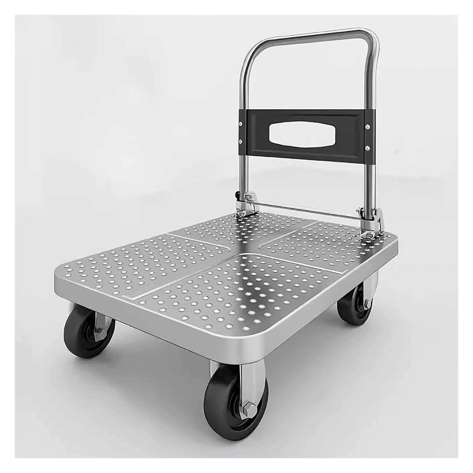 Chariot plateforme robuste pliable 450kg manutention de charge lourde