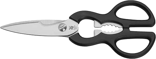 WMF Küchenschere 21 cm, Haushaltsschere mit Sägeschliff, Schere Küche, Edelstahl,
