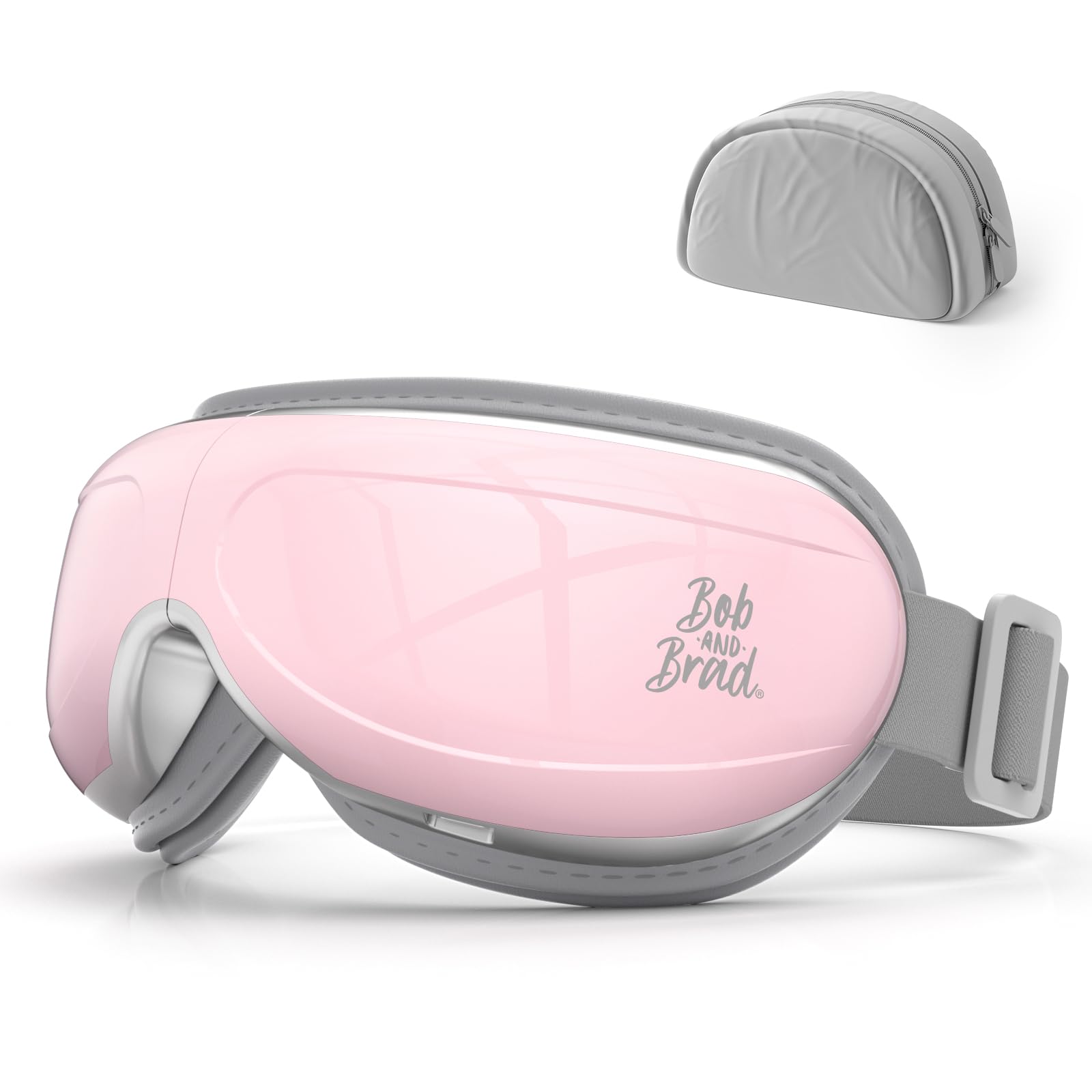 BOB AND BRAD Eye Massager FSA Eligible/HSA Eligible, EyeOasis 2 Temple Massager with Heat, Smart Eye Mask for Migraine with BT Music, Reduce Dry Eyes Improve Sleep, Birthday Gifts for Women Mom Wife