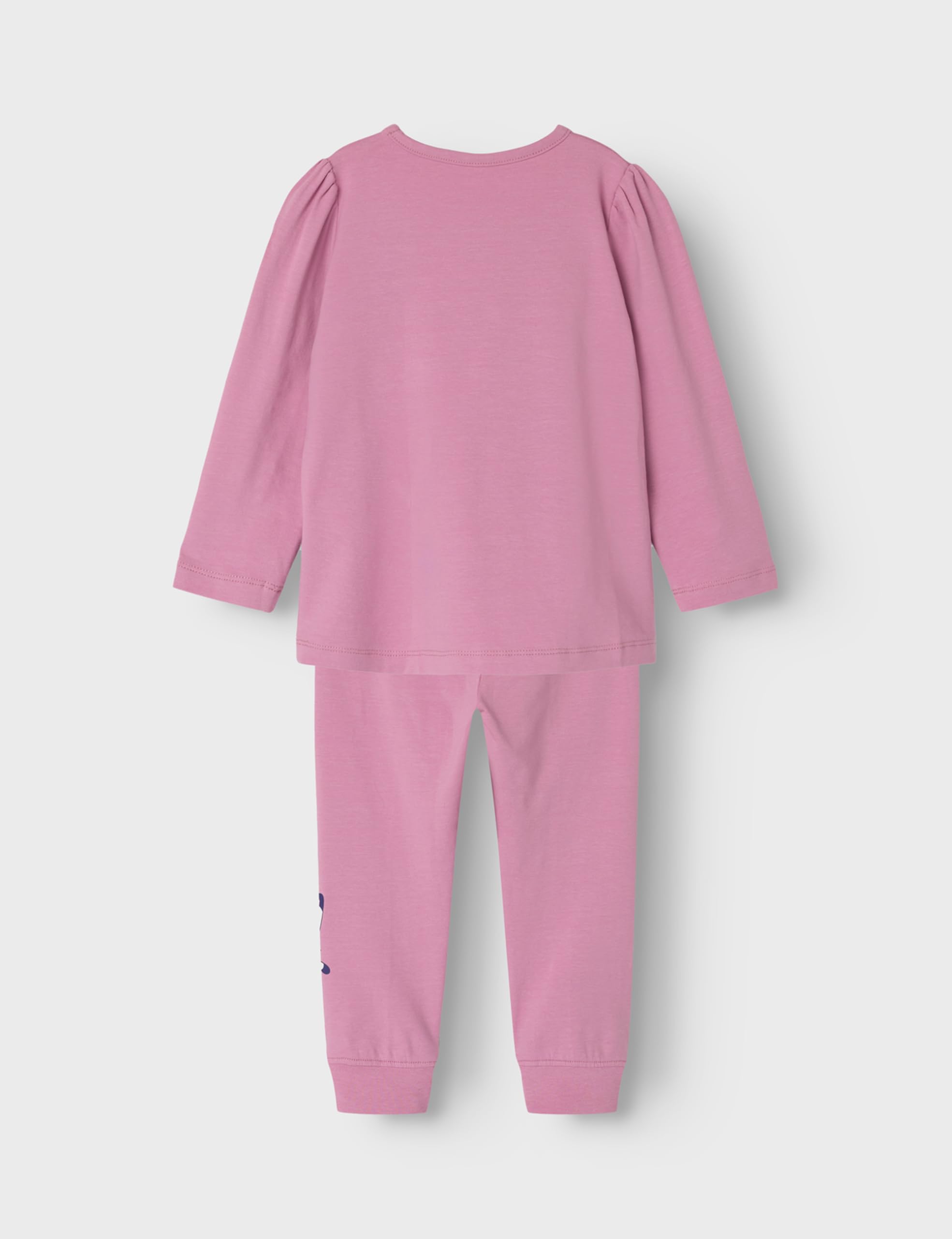NAME IT Dziewczęca Nmfsaba Gabby Ls Nightset Noos Sky koszulka z długim rękawem, Mauve Orchid, 98-104