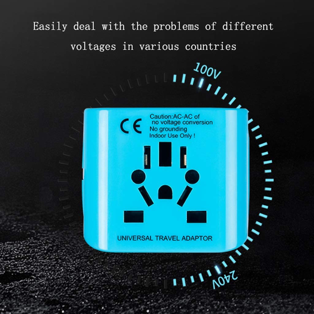 International Plug Converter, Adapter Universal Adapter Travel All-In-One Międzynarodowe zasilacz Usb Universal Socket Converter.