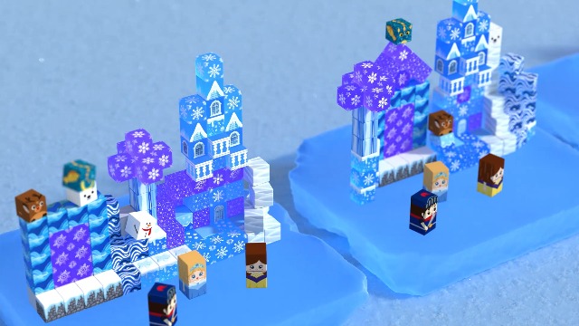 Mini Blocchi Magnetici Ghiaccio E Neve - Set Costruzione Magnetici Per Bambini - Gioco Creativo E Educativo