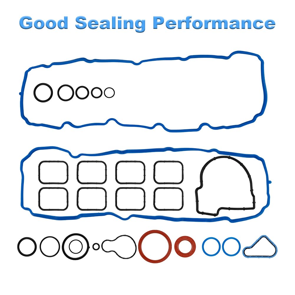 Cylinder Head Gasket Set Compatible with Dodge Dakota Durango Ram 1500, Jeep Grand Cherokee Commander, Mitsubishi Raider, Chrysler Aspen 2004-2007 4.7L V8 Replacement for HS26157PT CS26157