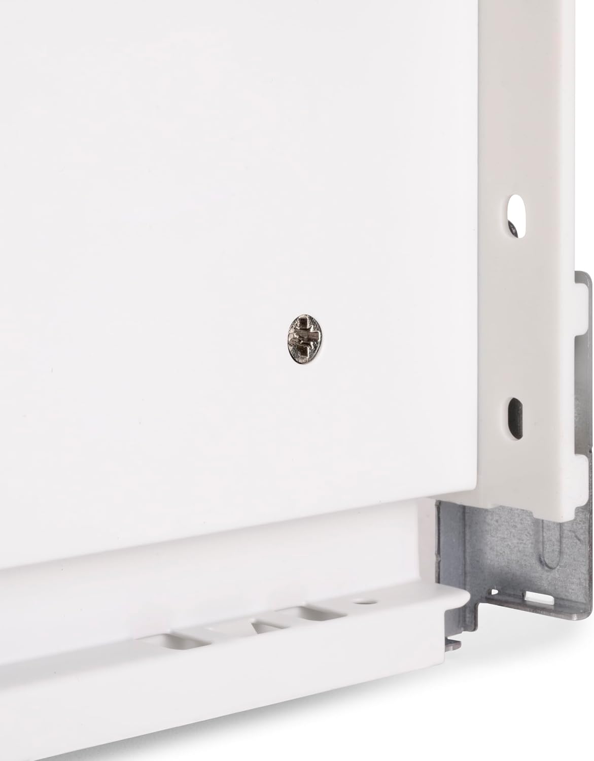 Emuca - Drawer kit for Kitchen or Bath with 3D Regulation, Height 83mm (3,27 inch), Depth 350mm (13,7 inch), 40Kg (88 lb), Soft Close, Boards not Included, Steel, White