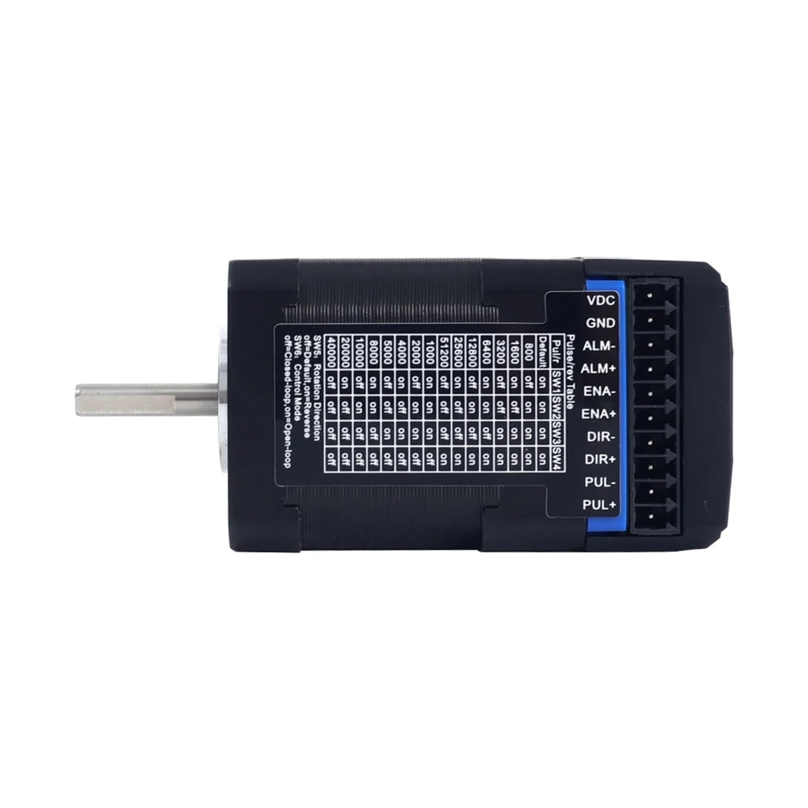 ICL Series NEMA 17 Integrated Closed Loop Stepper Electronic Starter 0.6Nm(85oz.in) 20-36VDC w/ 14-bit Encoder