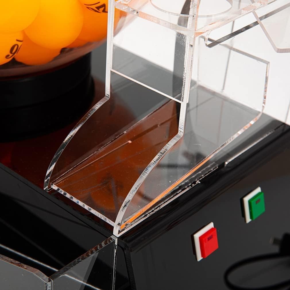 Máquina de lotería automática eléctrica: Tambor acrílico Transparente Grande con Bolas de Bingo, Ideal for Eventos y Juegos de Casino.