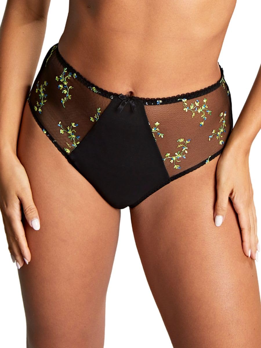 Panache 10974 Meadow Deep Brief Black