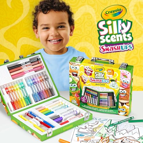 Crayola 042935 Silly Scents Mini Inspiration Art Case Coloring Set, Gift For Kids Age 4+ thumb #2