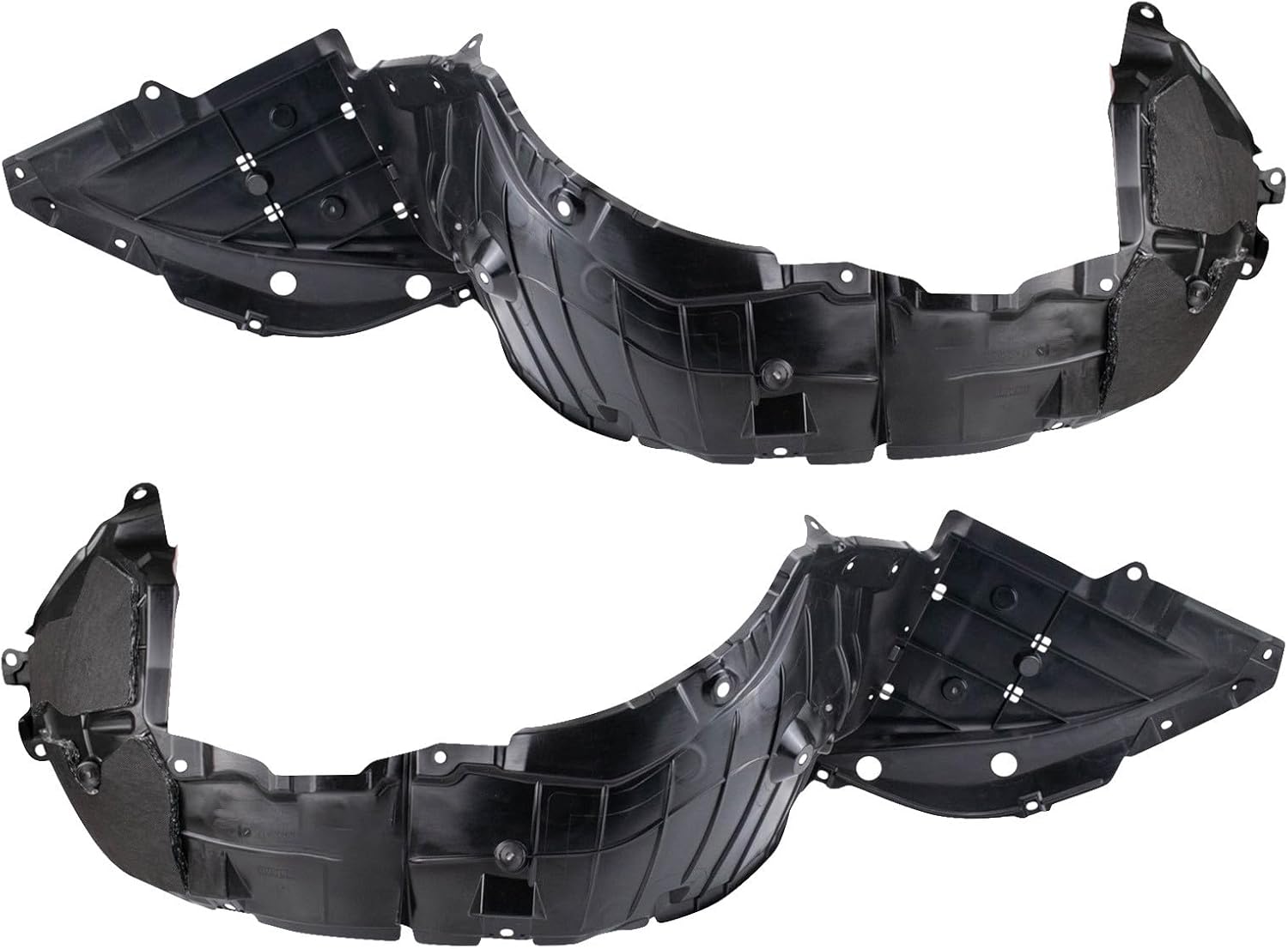 TRQ Front Inner Fender Liner Set for 2019–2023 Nissan Altima