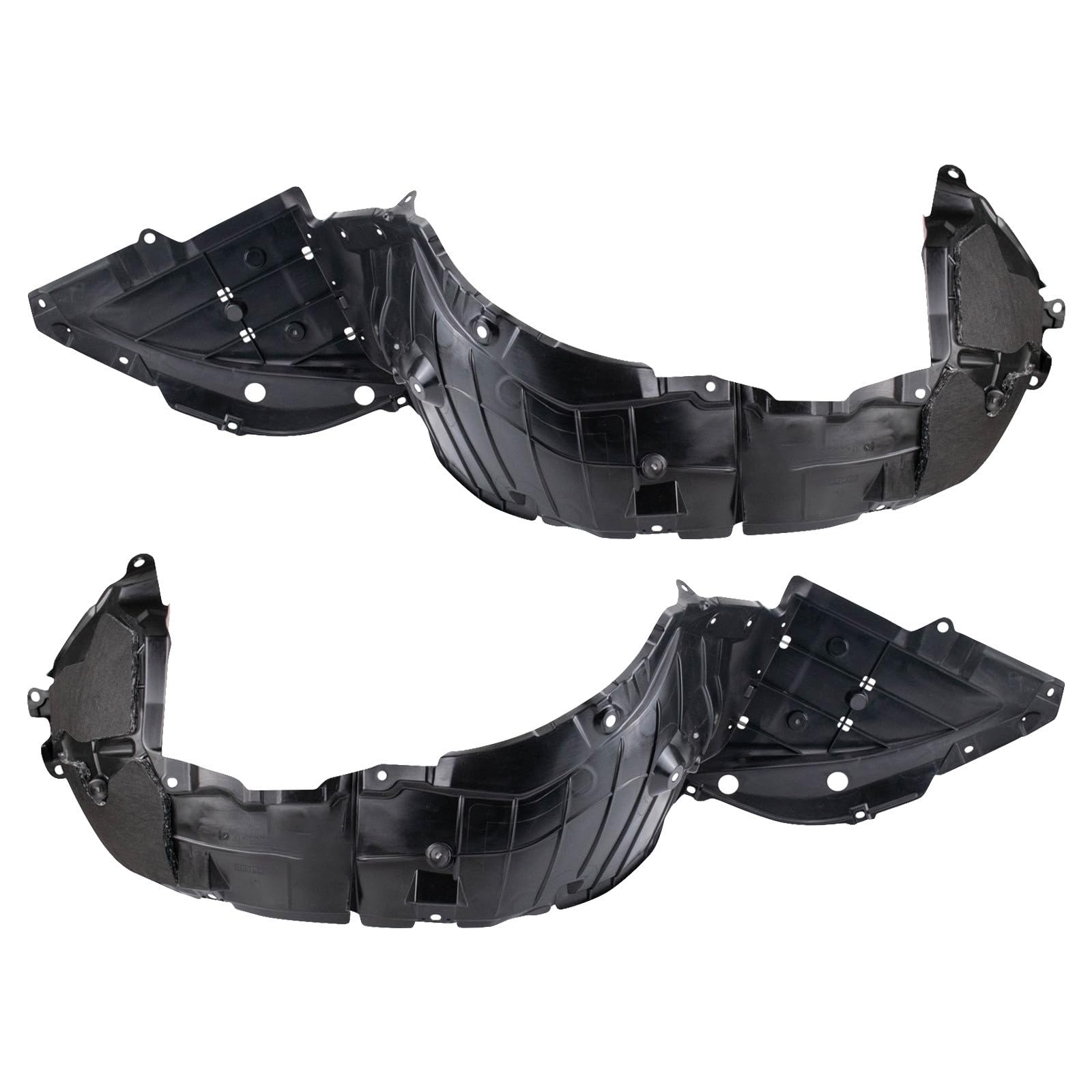 TRQ Front Inner Fender Liner Set | For 2019-2023 Nissan Altima NI1248165 NI1249165