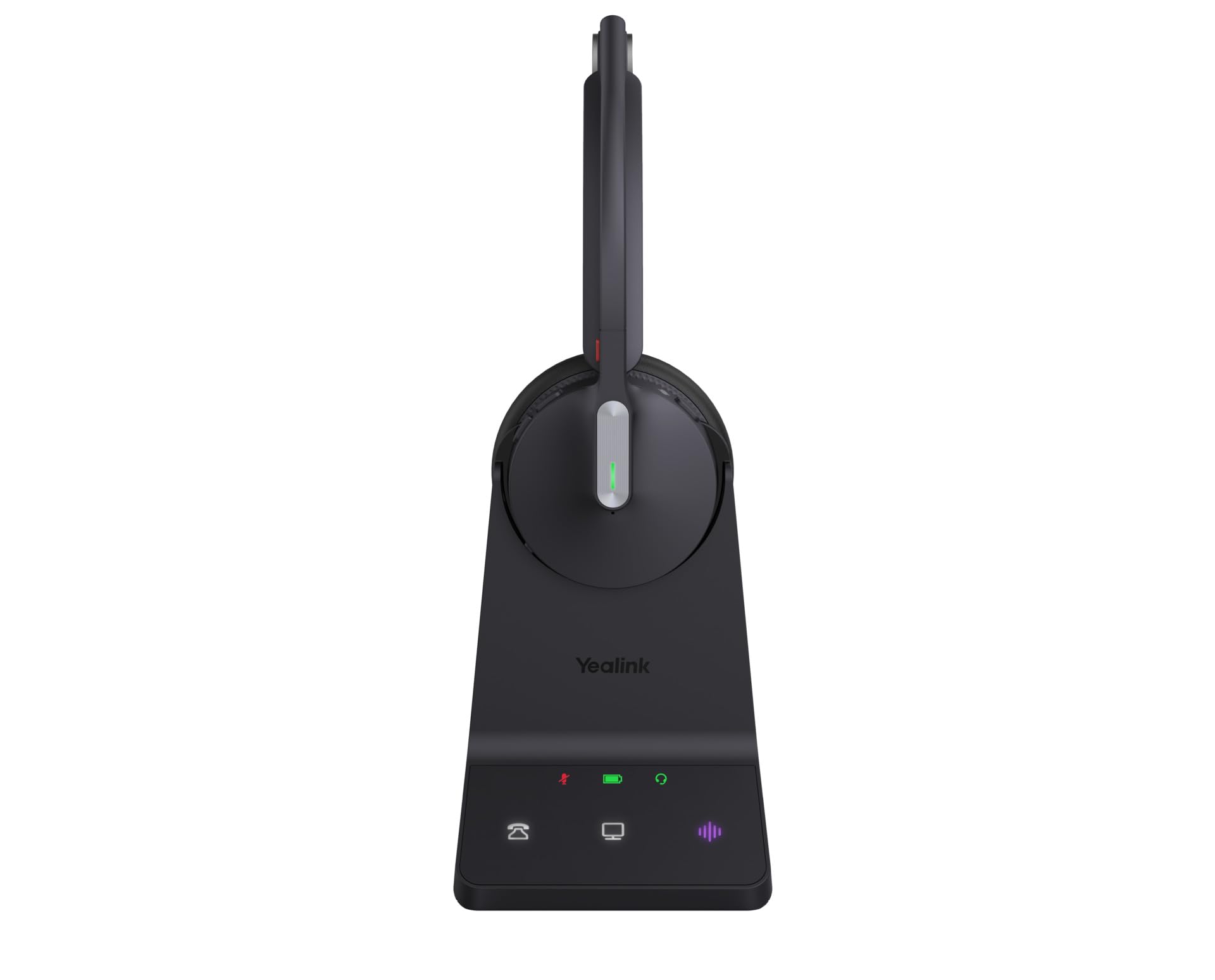Yealink WH64 Mono UC Casque sans Fil Arceau Bureau/Centre d'appels Micro-USB Bluetooth Noir