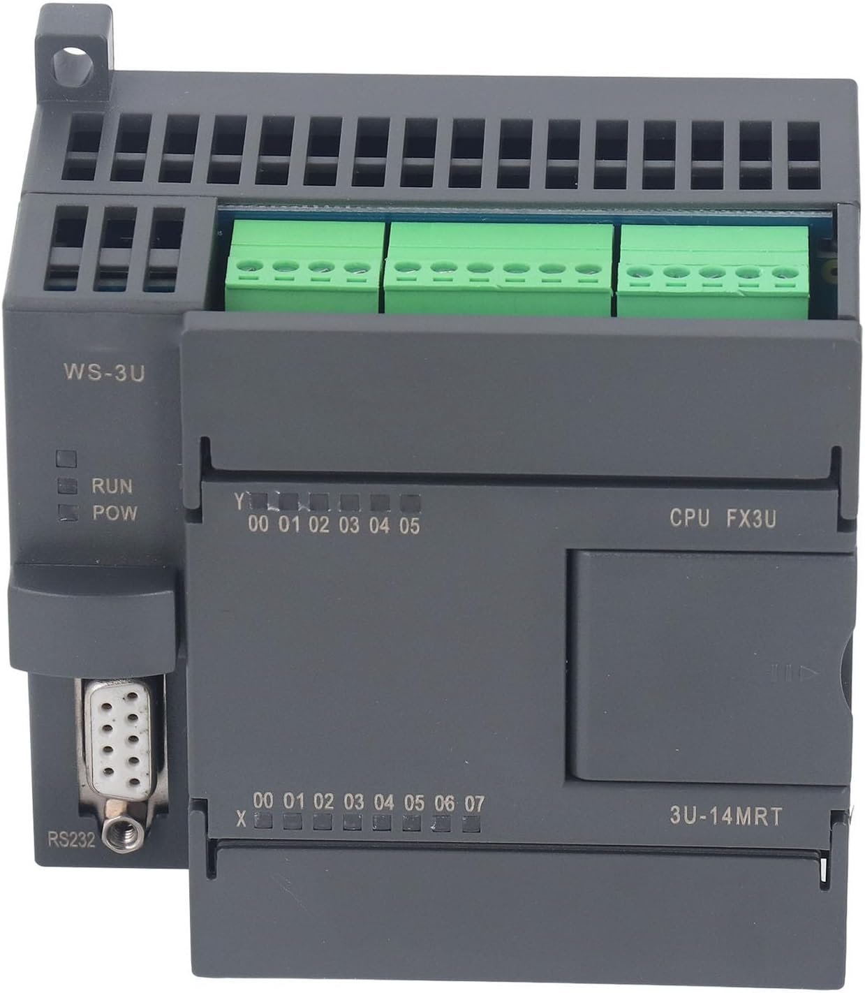 PLC Control Board, Programmable Industrial Controller with 8 in 6 Out RS485 Logic Module PLC Control Board for Programmable Logic Circuits