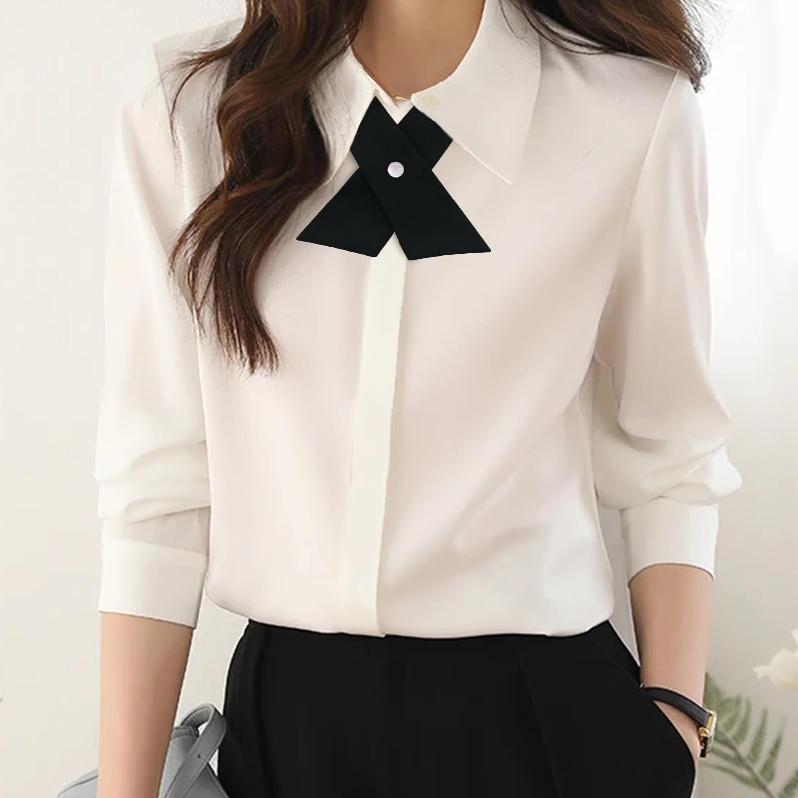 Tuxedo Park Boys' Deluxe Satin Bow Tie Tuxedo Youth Solid Burgundy