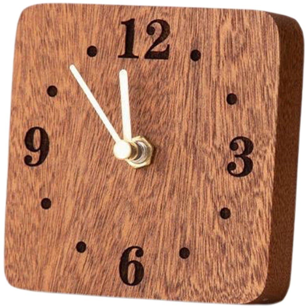 Reloj silencioso que no hace tictac decorativo para repisa y mesa de salón