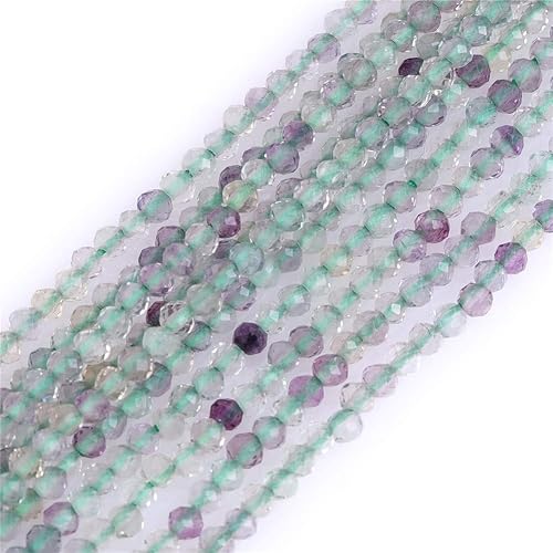 Miniatura 5 de GEM-Inside - Cuentas pequeñas de labradorita gris natural de grado AAA de 0.078 pulgadas (0.079 in) para fabricación de joyas, cuentas pequeñas de