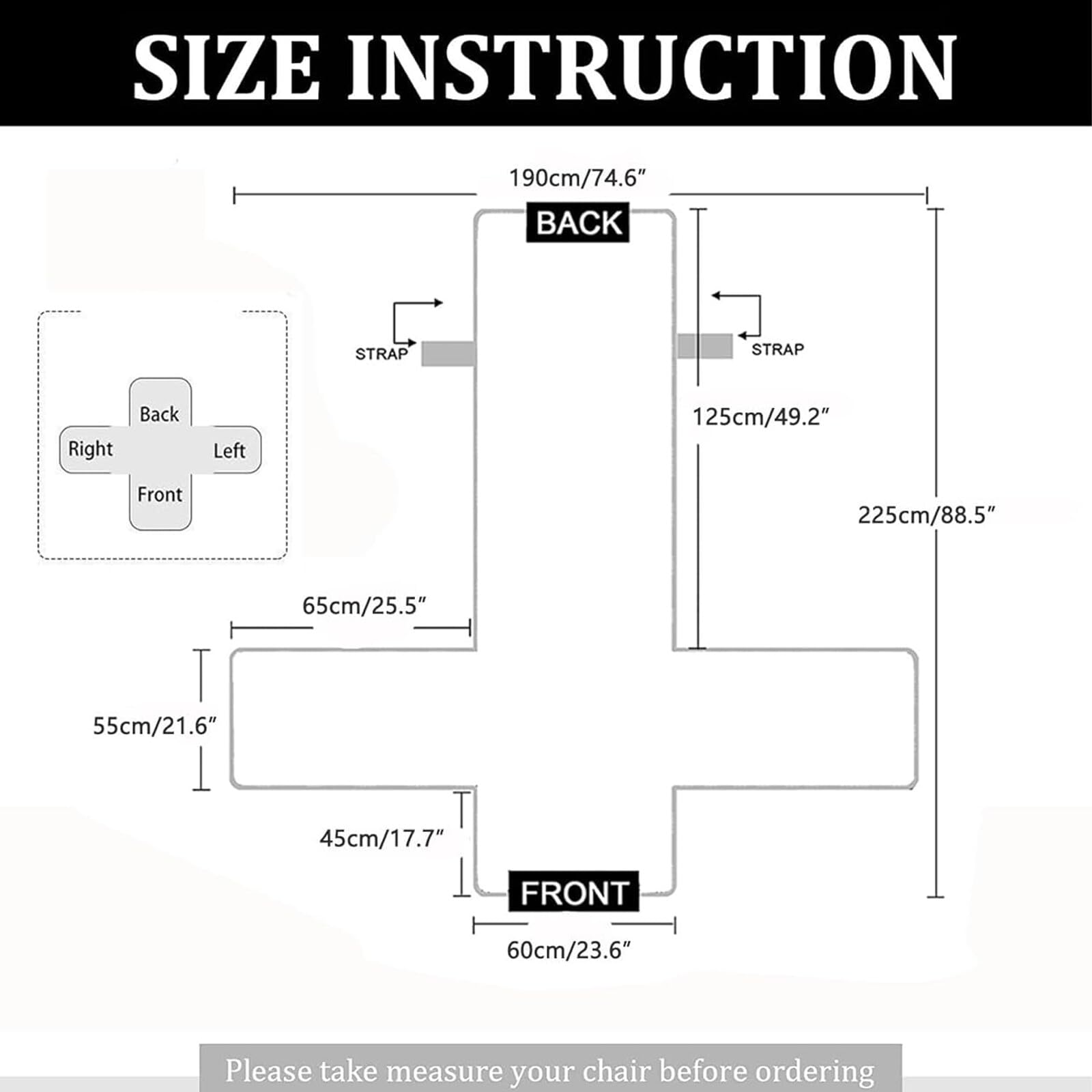 Velvet Plush Quilted Recliner Chair Cover, Palm Leaves Design Anti-Slip Super Soft Furniture Protector Slipcover with Elastic Straps for Kids, Pets, Dogs (Pink)