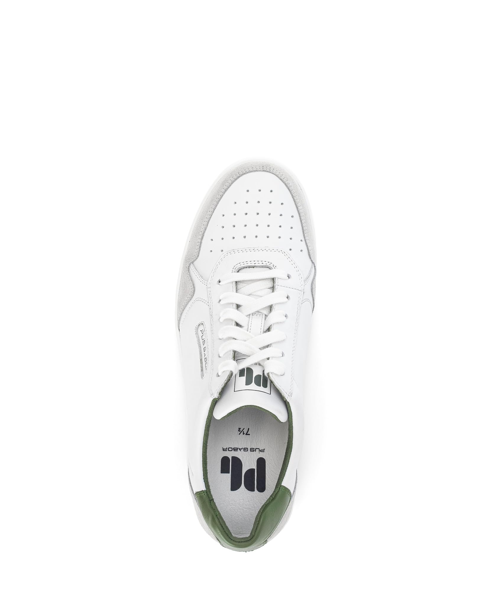Pius Gabor Herren Sneaker Low,Halbschuhe,recyceltes Futter,zertifiziertes Leder,Wechselfußbett,Kork-Zwischensohle