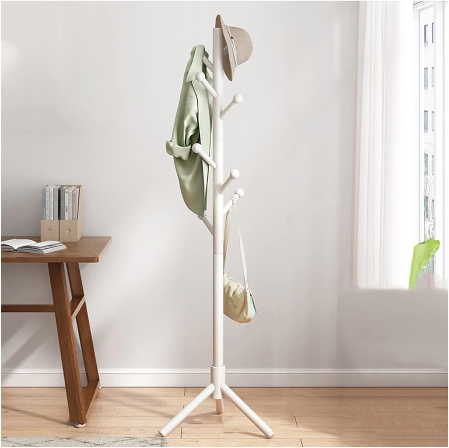 Floorstanding coat rack Stand Hat Rack Wooden Coat Rack