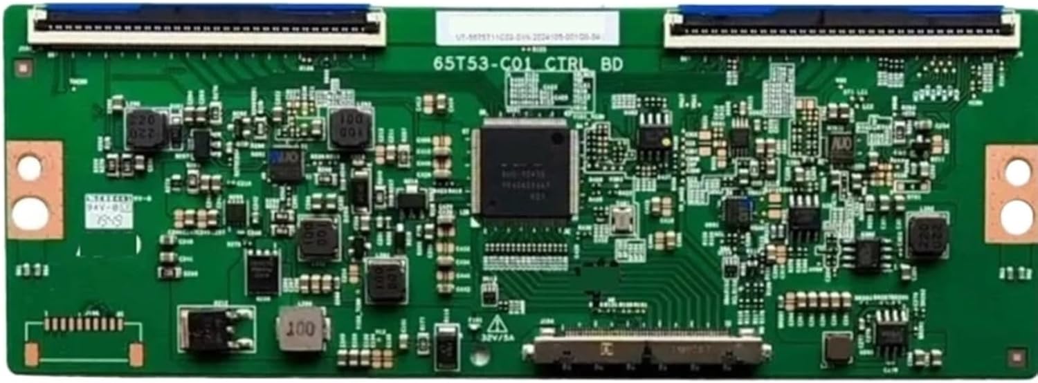 bdfndjnm 65T53-C01 CTRL BD 55/65 / 75 Inch TV Tcon Board 4K 96P TV Display Card Replacement Board 65T53 C01(65 inch)