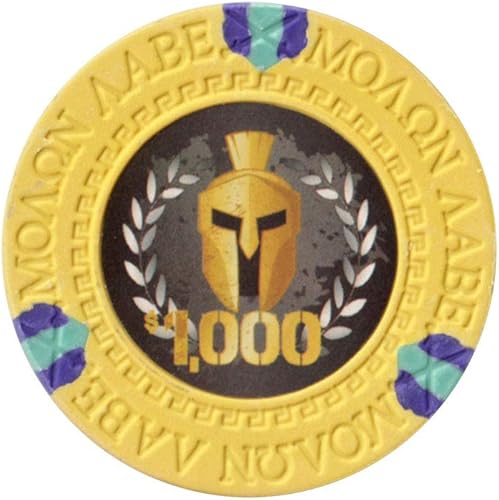 Miniatura 2 de Spartan - Fichas de póquer de arcilla en 0.48 oz, paquete de 50 unidades (elige colores)