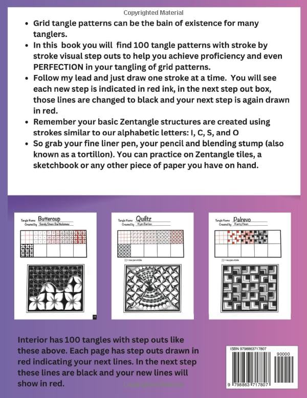 Snapklik.com : Creating Grid Tangles: A Zentangle Resource Book