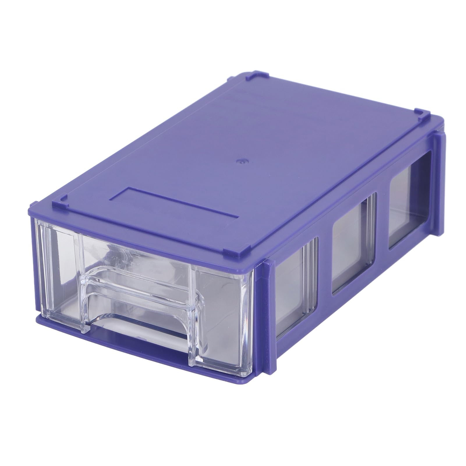 Hyuduo Stackable Storage Drawer Plastic Mini Organizer with Slots Made of Plastic for Sorting Small Parts and Craft Supplies