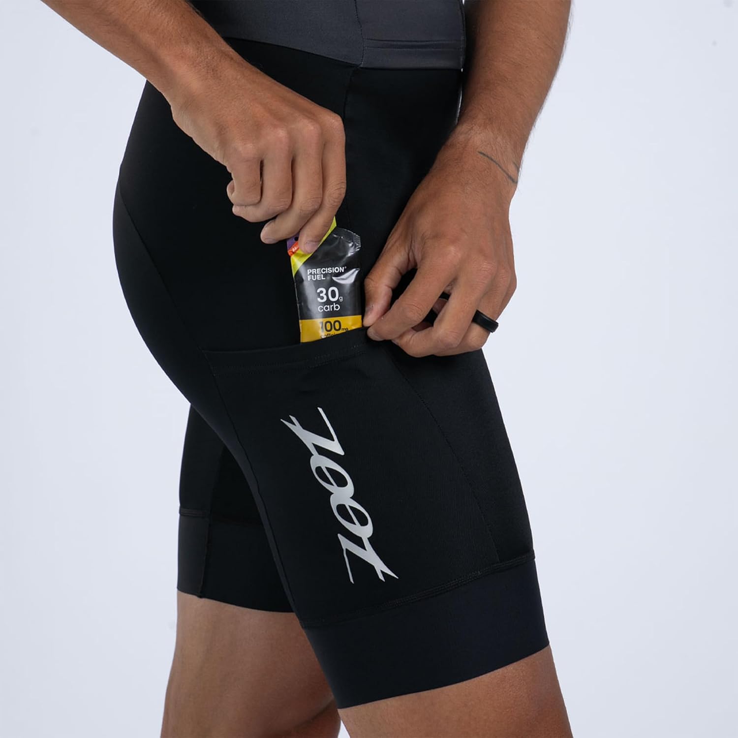 Zoot Men’s Core Sleeveless Tri Aero SLVS FZ Racesuit, Quick-Dry Sleeveless Triathlon Suit with Chamois & Race Storage