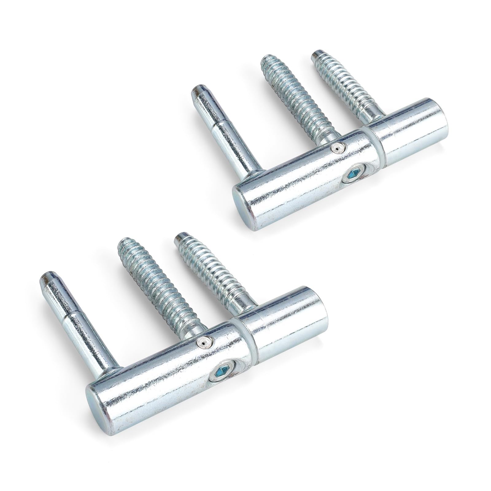 Lot De 2 Bandes De Porte Intérieures APECS En Acier Galvanisé 2 Bandes De Perçage En