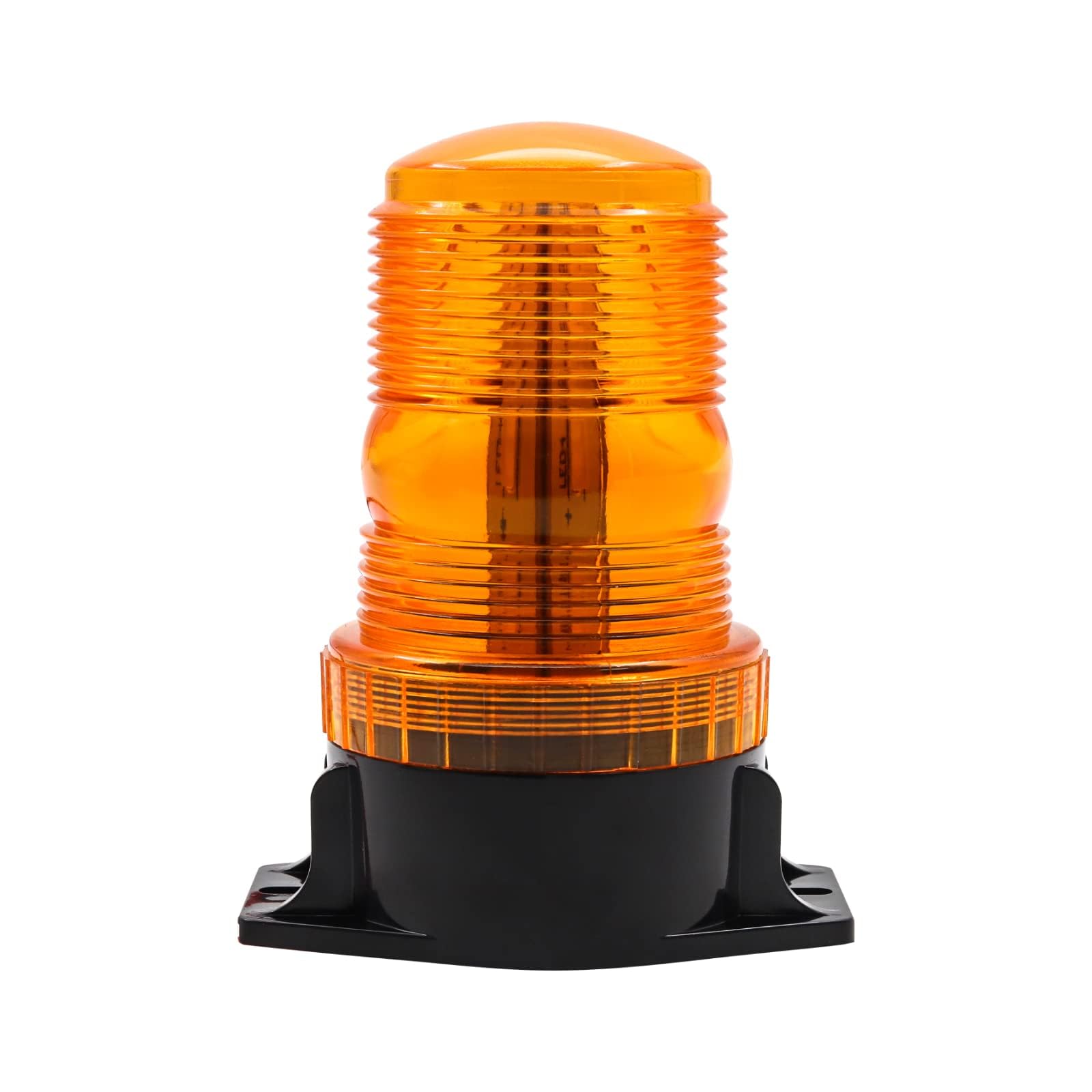 Biqing Girofaro led veicolo arancione, 30 led avviso flash di sicurezza di emergenza 12v 24v per camion, trattori, carrelli elevatori, utv, automobili, autobus, luci di navigazione barca, 1pcs