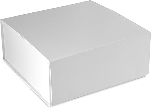 Vista 77 de Prime Line Packaging Cajas de regalo de Navidad con tapas, cajas de regalo navideñas para regalos, caja de regalo magnética negra extra grande