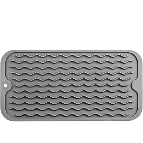 MicoYang Silicone Dish Drying Mat: A Countertop Essential for Organized Drying