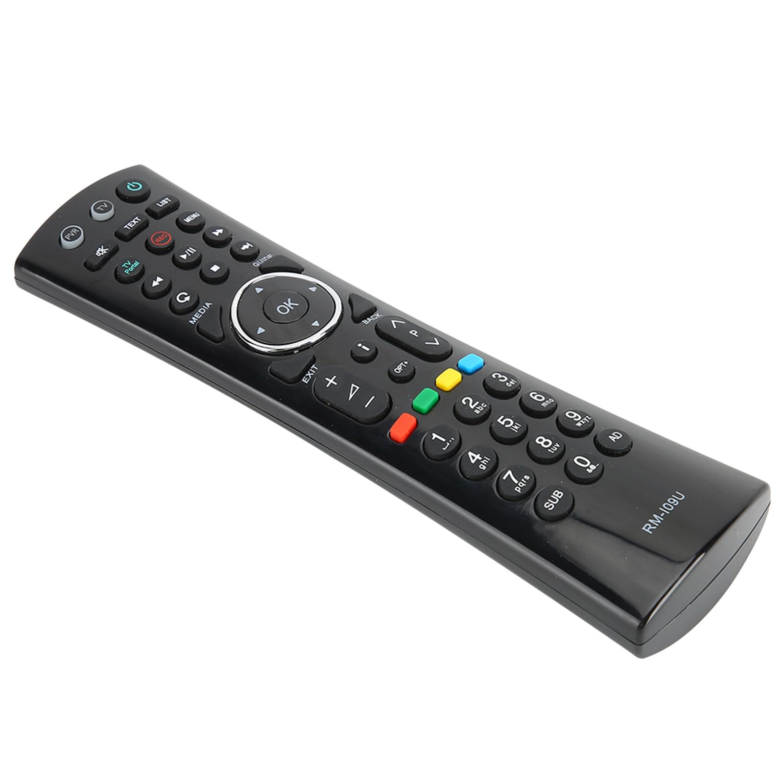 Telecomando Sostitutivo Denash Per Humax RM-I09U E HDR-2000T PVR | 46 Tasti, Materiale ABS, Portata 10 Metri | Senza Batterie